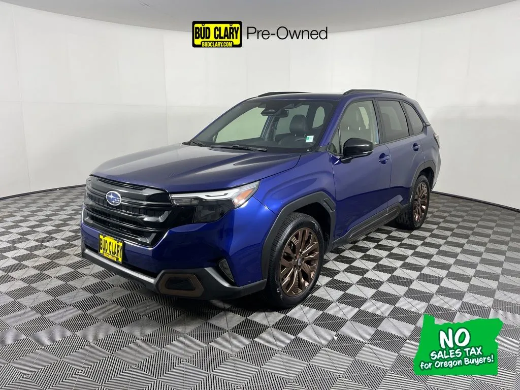 Blue 2025 Subaru Forester Sport for sale in Longview, WA