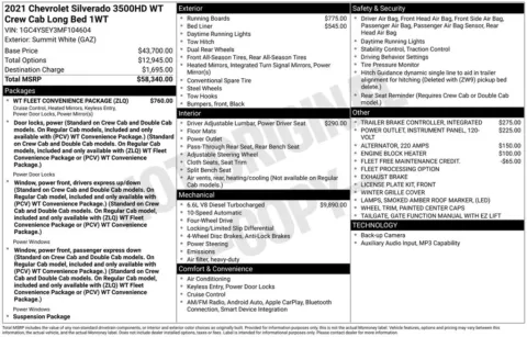 Another view of 2021 Chevrolet Silverado 3500HD Work Truck for sale in Longview, WA at Chevrolet Longview