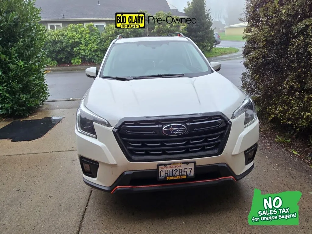 White 2023 Subaru Forester Sport for sale in Longview, WA