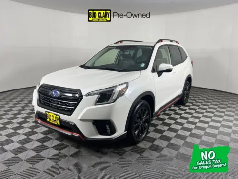 White 2023 Subaru Forester Sport for sale in Longview, WA