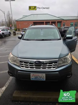 Green 2013 Subaru Forester 2.5X for sale in Longview, WA