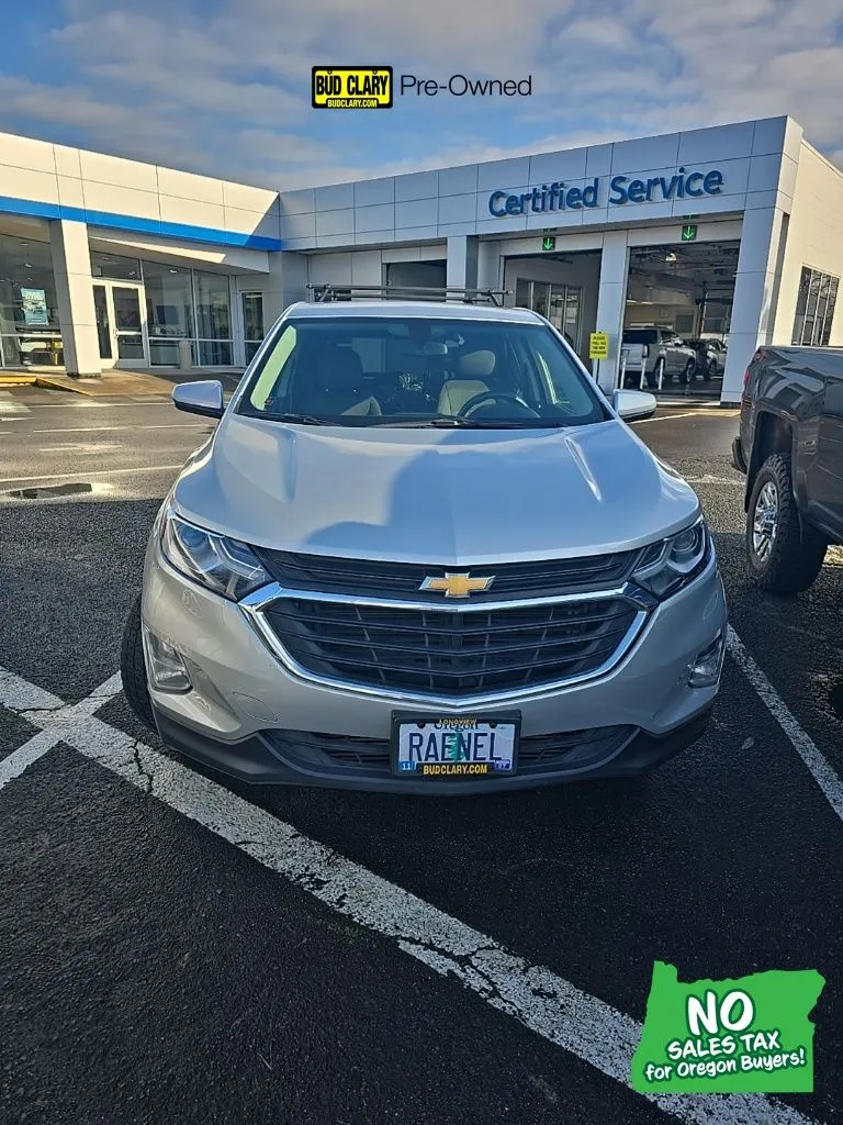Silver 2019 Chevrolet Equinox LT for sale in Longview, WA