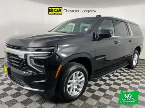 Black 2025 Chevrolet Suburban LS for sale in Longview, WA