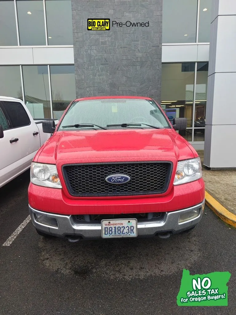 Red 2004 Ford F-150 XLT for sale in Longview, WA