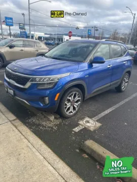Blue 2021 Kia Seltos SX for sale in Longview, WA