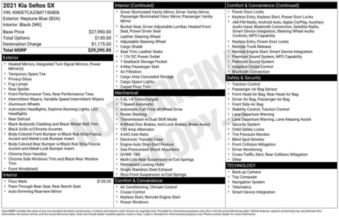 Another view of 2021 Kia Seltos SX for sale in Longview, WA at Chevrolet Longview