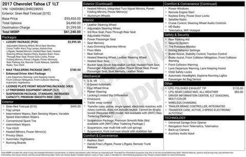 Another view of 2017 Chevrolet Tahoe LT for sale in Longview, WA at Chevrolet Longview