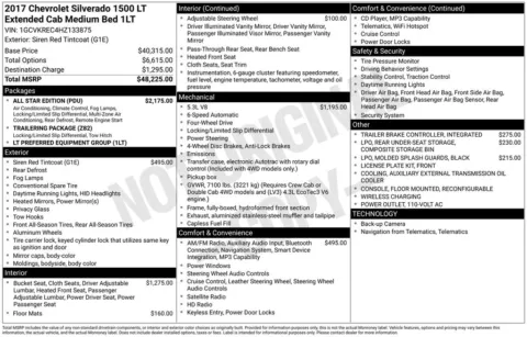 Another view of 2017 Chevrolet Silverado 1500 LT for sale in Longview, WA at Bud Clary Chevrolet Longview