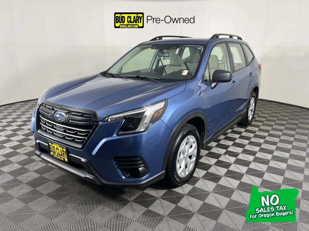 Blue 2023 Subaru Forester for sale in Longview, WA
