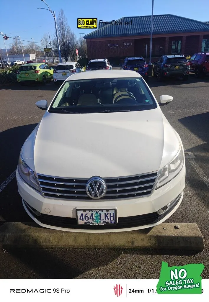 White 2013 Volkswagen CC 2.0T R-Line for sale in Longview, WA