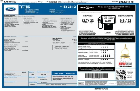 Another view of 2012 Ford F-150 XL for sale in Longview, WA at Bud Clary Chevrolet Longview