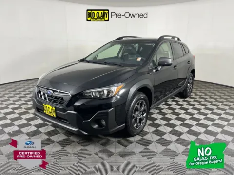 Black 2023 Subaru Crosstrek Sport for sale in Longview, WA