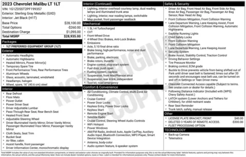 Another view of 2023 Chevrolet Malibu LT for sale in Longview, WA at Bud Clary Chevrolet Longview