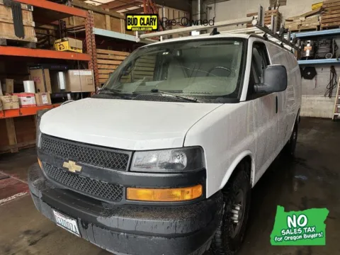 White 2023 Chevrolet Express 2500 Work Van for sale in Longview, WA