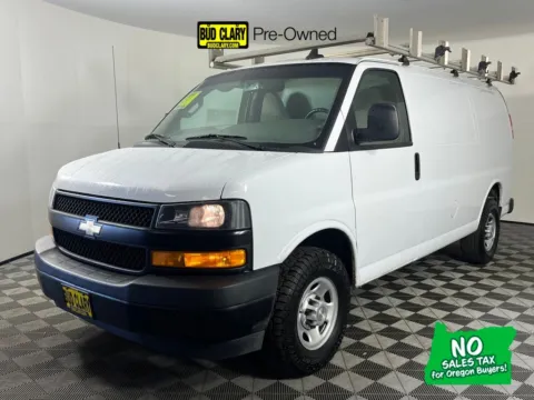 White 2023 Chevrolet Express 2500 Work Van for sale in Longview, WA