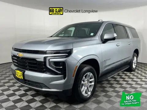 Gray 2025 Chevrolet Suburban LS for sale in Longview, WA
