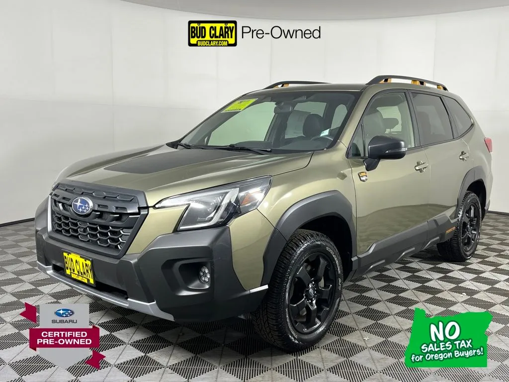 Green 2024 Subaru Forester Wilderness for sale in Longview, WA