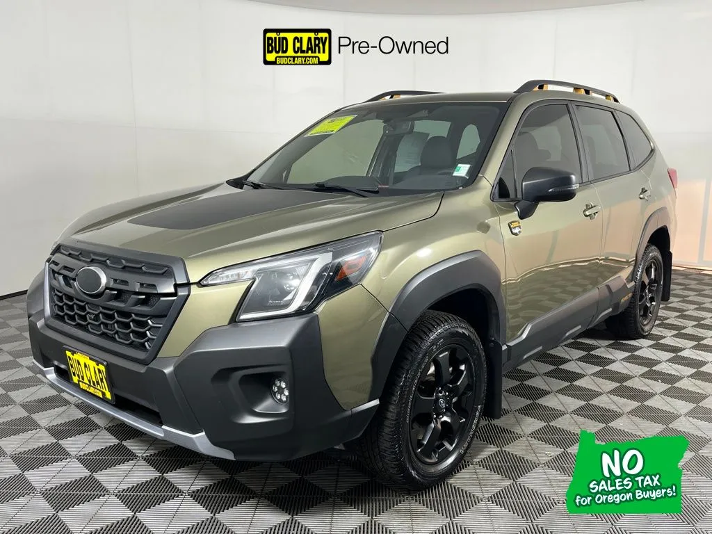 Green 2022 Subaru Forester Wilderness for sale in Longview, WA