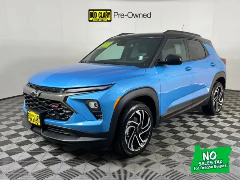 Blue 2026 Chevrolet TrailBlazer RS for sale in Longview, WA