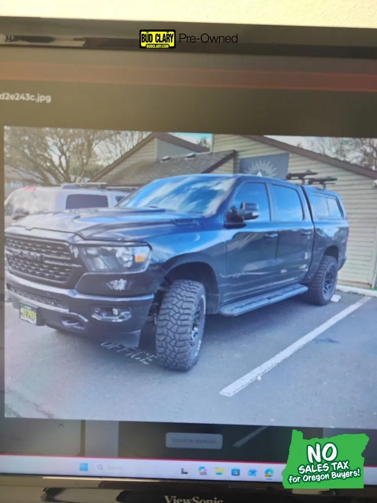 Black 2022 Ram 1500 Big Horn/Lone Star for sale in Longview, WA