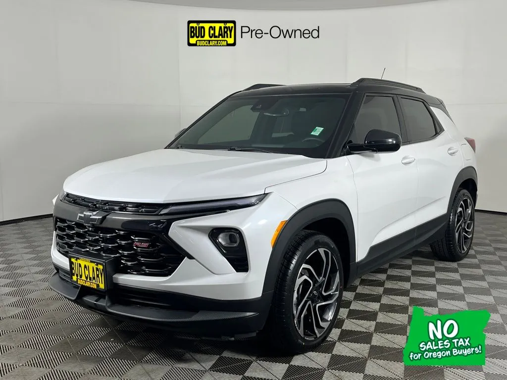 White 2025 Chevrolet TrailBlazer RS for sale in Longview, WA