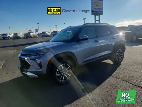 Gray 2026 Chevrolet TrailBlazer LT for sale in Longview, WA