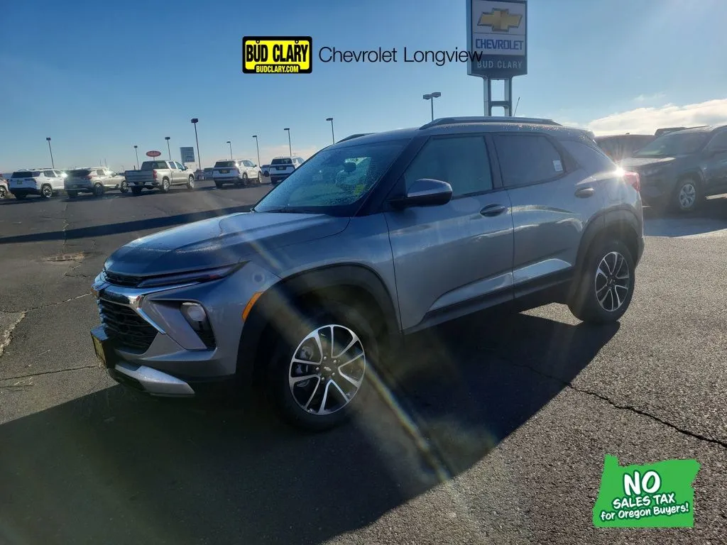 Gray 2026 Chevrolet TrailBlazer LT for sale in Longview, WA