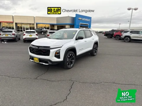 White 2026 Chevrolet Equinox RS for sale in Longview, WA