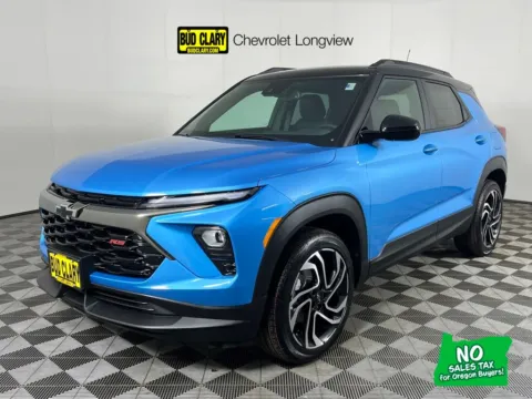 Blue 2026 Chevrolet TrailBlazer RS for sale in Longview, WA