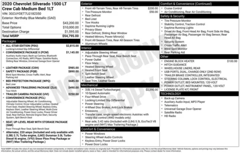 Another view of 2020 Chevrolet Silverado 1500 LT for sale in Longview, WA at Bud Clary Chevrolet Longview