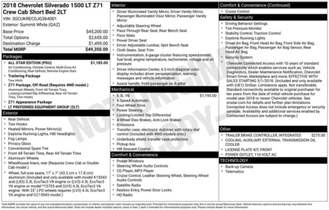 Another view of 2018 Chevrolet Silverado 1500 LT for sale in Longview, WA at Bud Clary Chevrolet Longview