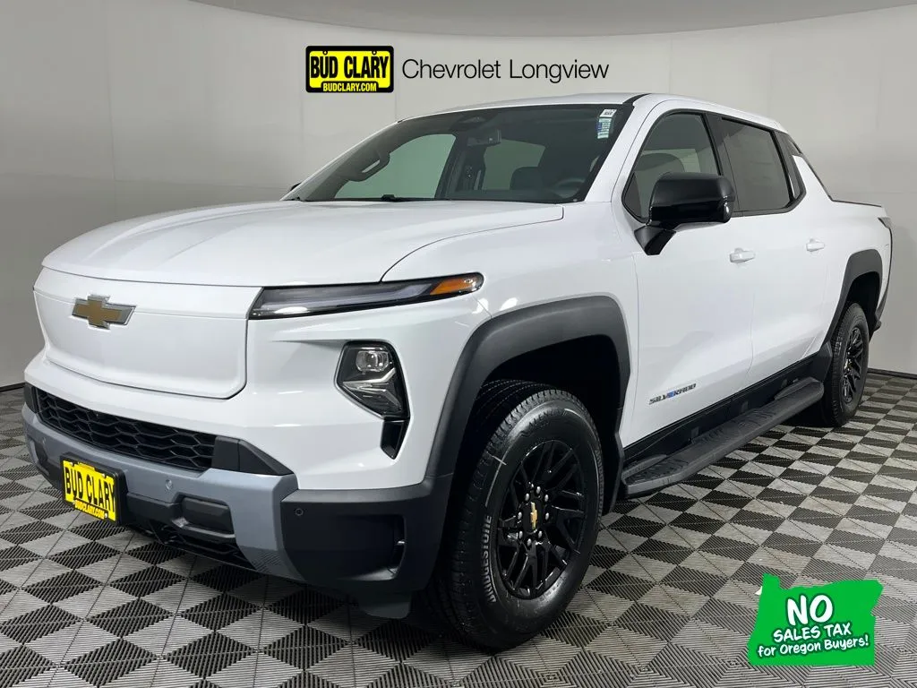 White 2026 Chevrolet Silverado EV LT for sale in Longview, WA