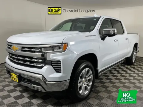 White 2026 Chevrolet Silverado 1500 LTZ for sale in Longview, WA