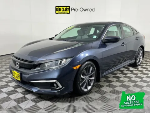 Beige 2019 Honda Civic EX for sale in Longview, WA