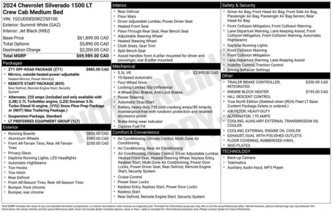 Another view of 2024 Chevrolet Silverado 1500 LT for sale in Longview, WA at Bud Clary Chevrolet Longview