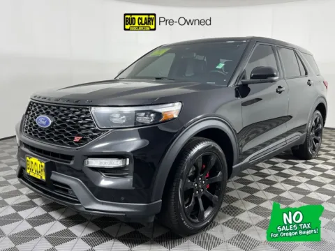 Black 2022 Ford Explorer ST for sale in Longview, WA