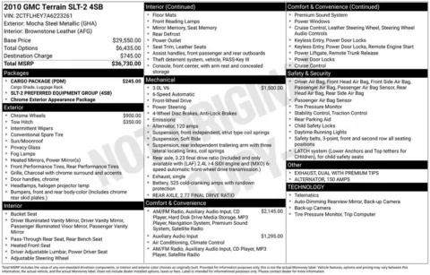 Another view of 2010 GMC Terrain SLT-2 for sale in Longview, WA at Bud Clary Chevrolet Longview