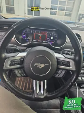 Blue 2019 Ford Mustang EcoBoost Premium for sale in Longview, WA