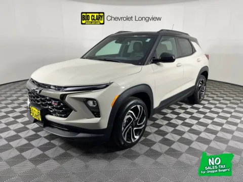 White 2026 Chevrolet TrailBlazer RS for sale in Longview, WA