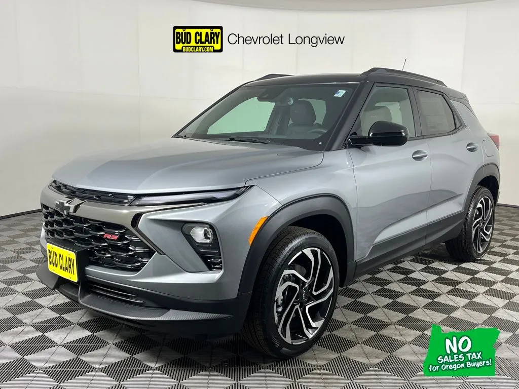 Gray 2026 Chevrolet TrailBlazer RS for sale in Longview, WA