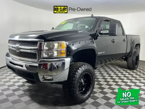 Black 2010 Chevrolet Silverado 2500HD LTZ for sale in Longview, WA