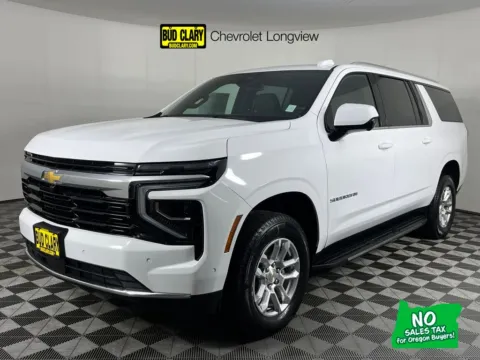 White 2025 Chevrolet Suburban LS for sale in Longview, WA