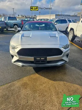 Silver 2019 Ford Mustang EcoBoost for sale in Longview, WA