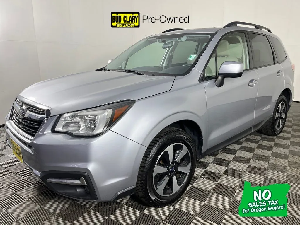 Silver 2018 Subaru Forester 2.5i Premium for sale in Longview, WA