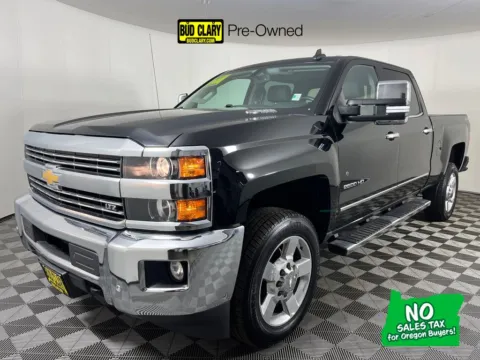 Black 2016 Chevrolet Silverado 2500HD LTZ for sale in Longview, WA
