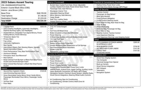 Another view of 2023 Subaru Ascent Touring for sale in Longview, WA at Bud Clary Chevrolet Longview