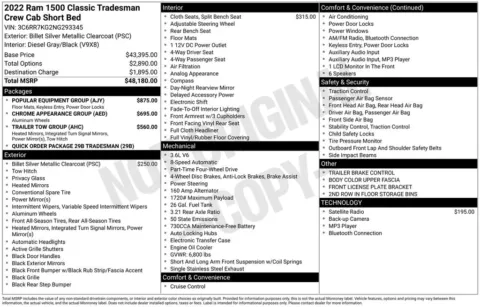 Another view of 2022 Ram 1500 Classic Tradesman for sale in Longview, WA at Bud Clary Chevrolet Longview