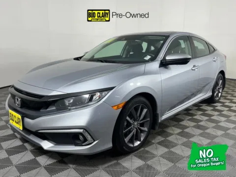 Silver 2020 Honda Civic EX for sale in Longview, WA