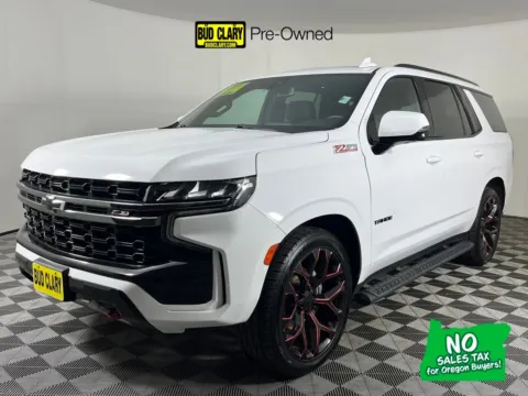 White 2022 Chevrolet Tahoe Z71 for sale in Longview, WA