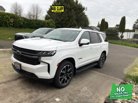 White 2021 Chevrolet Tahoe RST for sale in Longview, WA